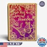 AGAPE LOVE CARDS Mothers Day Card For Grandma - | Made From Real Bamboo | 6
