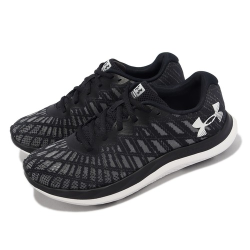 

Женские кроссовки Under Armour Charged Breeze 2 UA Blac Grey White 3026142-001, Черный, Charged Breeze 2