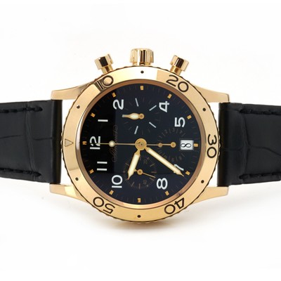 Breguet Transatlantique Type XX Flyback Chronograph Wristwatch 3820BA/N2/9W6