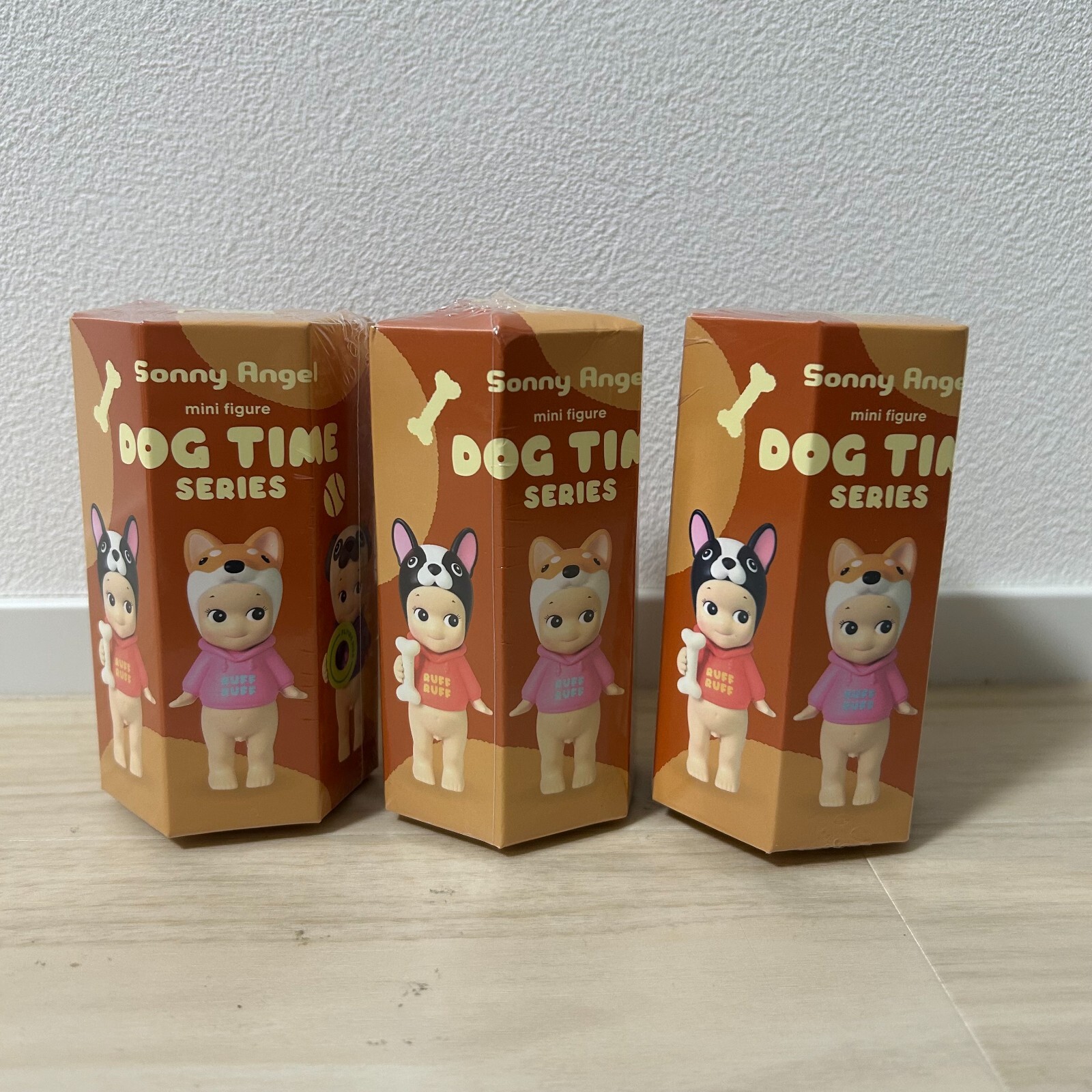 Sonny Angel Dog Time Series 3 Pieces with shrink Japan