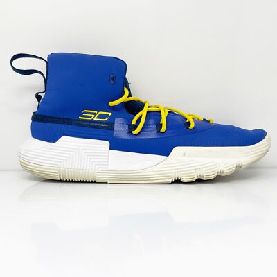 

Under Armour Mens Curry 3Zer0 2 3020613-402 Синие баскетбольные кроссовки Sz 8, Синий, Curry 3Zer0 2