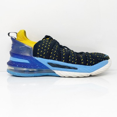 Nike Boys Lebron 18 CW2760-006 Черные кроссовки для бега, размер 5 лет, Черный, Lebron 18