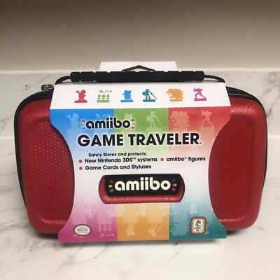 Officially Licensed Nintendo 3DS Amiibo Case   Protective Game Traveler