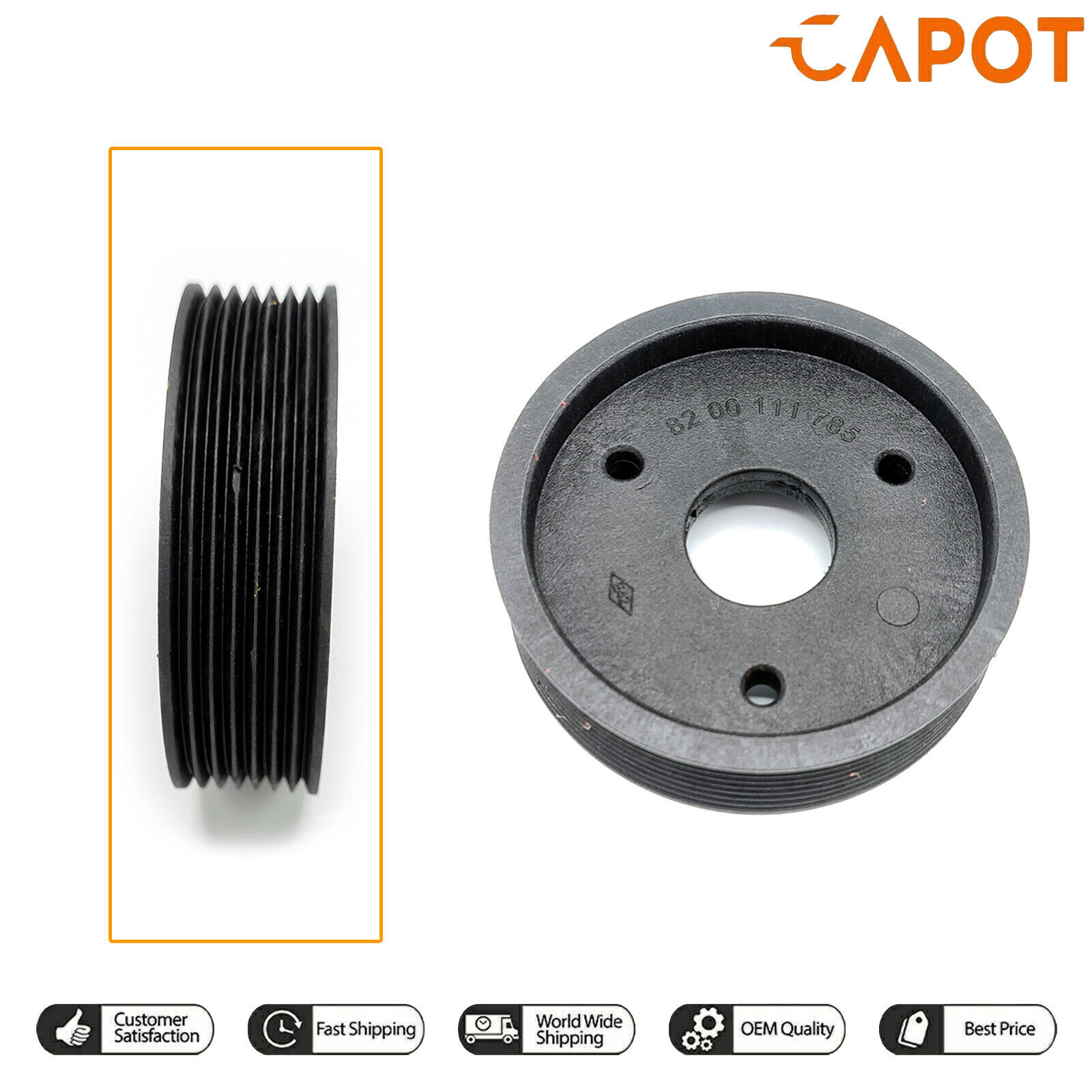 Pour Renault Master Opel Movano Poulie de pompe de direction assistée 8200111785