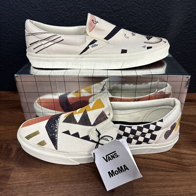 Vans MoMA Vasily Kandinsky Classic Slip On Shoes Men's US 12  New