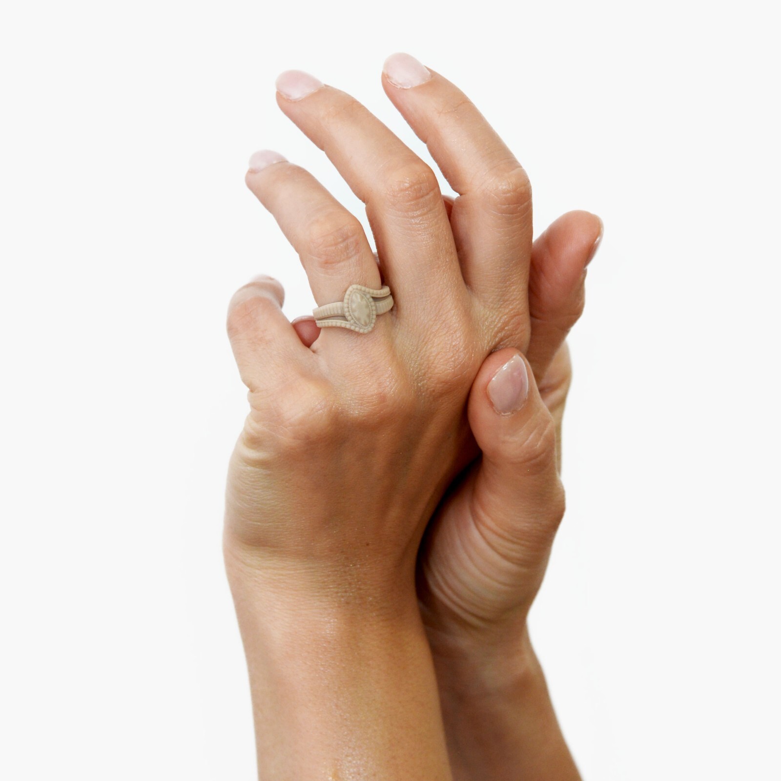 Unique Silicone Wedding Ring | Bands for Women Marquise Collection by Rinfit 