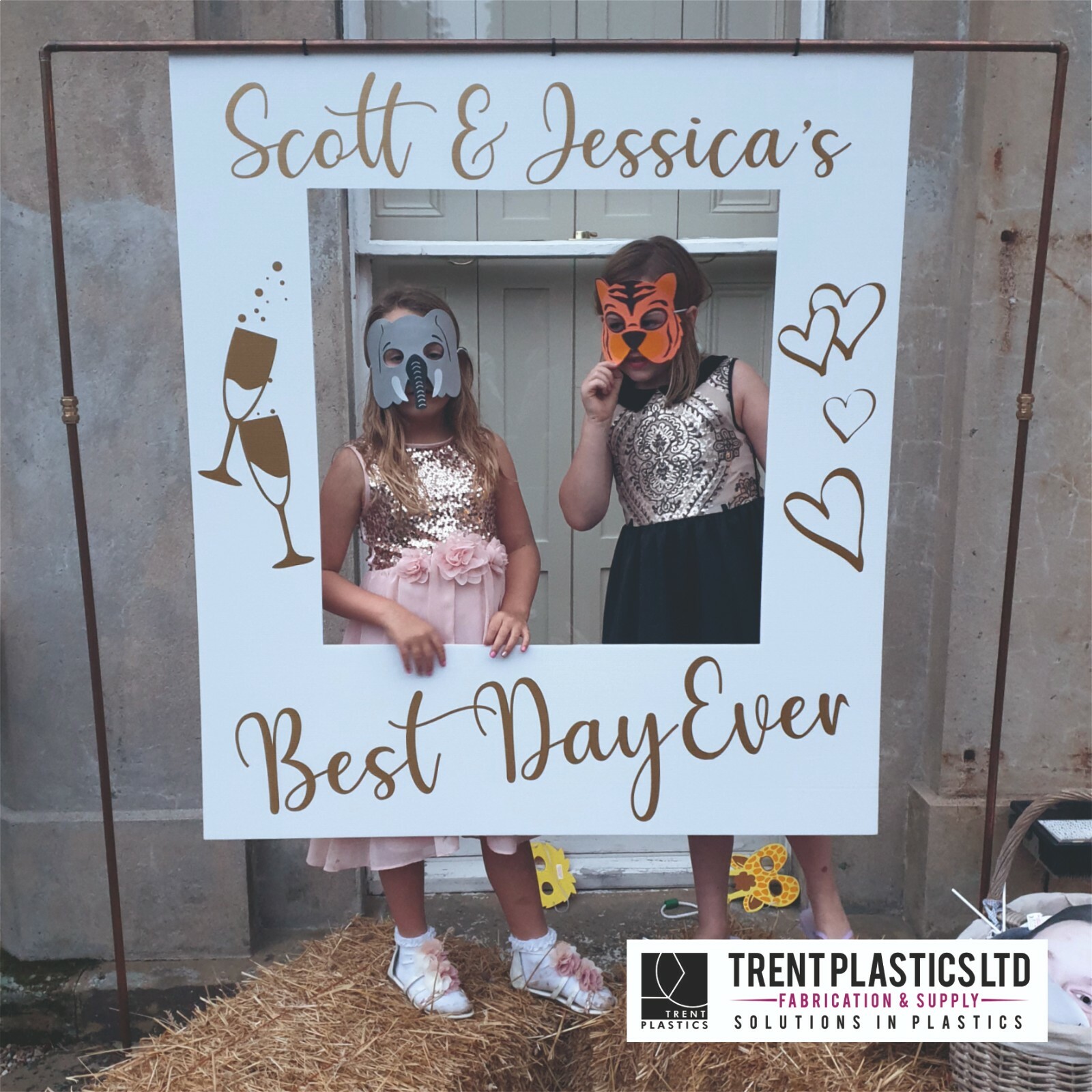 Personalised Selfie Frame Board A3 A2 A1 design your own custom
