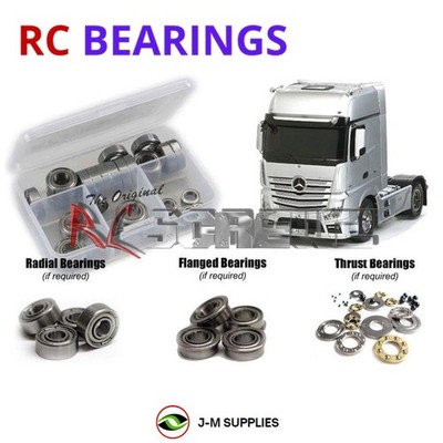 RCScrewZ Metal Shielded Bearings tam173b for Tamiya Actros 1851 4x2 56335 | SET