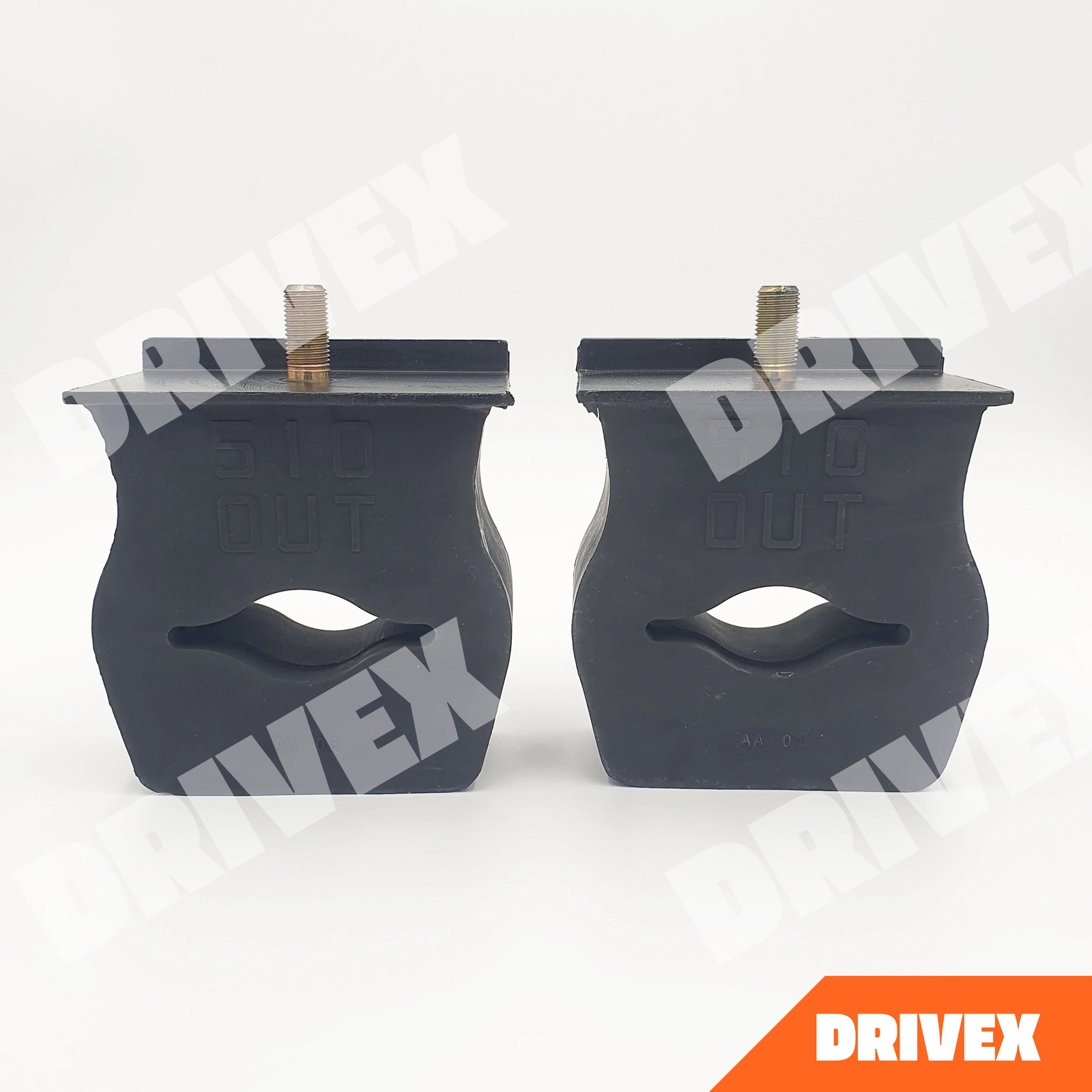 2x Spring Bumper Rear Upper Rubber Cushion for ISUZU NRR NPR NPR-HD NQR 94-08