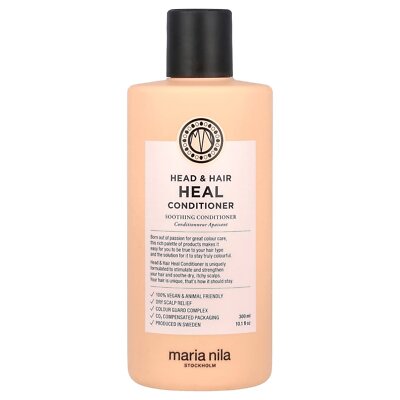 Успокаивающий кондиционер для волос Head & Hair Heal, 10,1 жидких унций (300 мл)