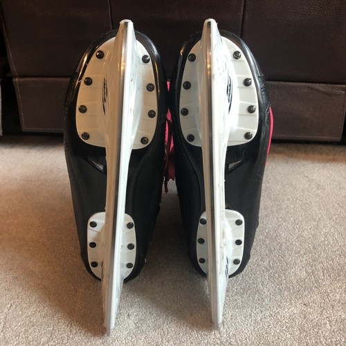 Reebok Ribcore 24K Pro Ice Skates Size 5 US 6.5 Pump Hockey Black