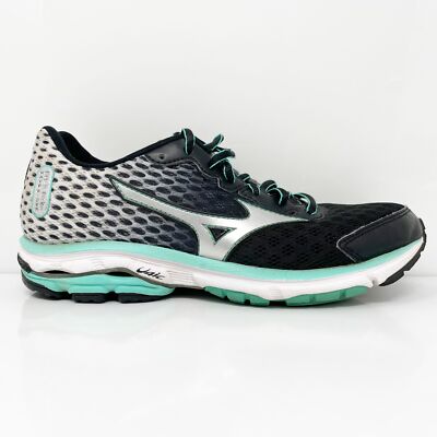 

Mizuno Womens Wave Rider 18 410656 9073 Черные кроссовки для бега Размер 7.5, Черный, Wave Rider 18
