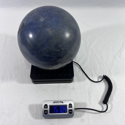 Brunswick Power Groove Reactive Blue 15 Lb 10.4 Oz Bowling Ball