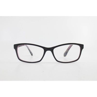 Saks Fifth Avenue SA 5004 BK/PK Black Pink Glitter Eyeglass Frames 52-15-135
