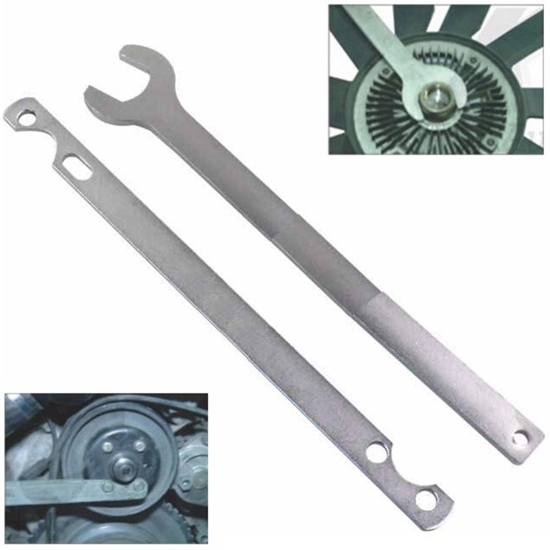 2PCS 32mm Fan Clutch Holder Wrench Removal Tool For BMW E46 E36 E39