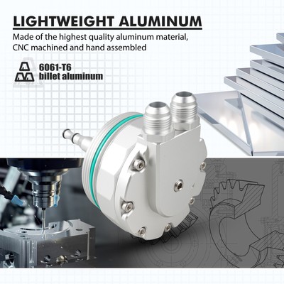 NICECNC For BMW M52 M54 M56 Aluminum Engine Oil Filter Housing Cover Cap Adapter