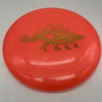 NEW Dino Discs Disc Golf Stegosaurus- Kids Disc Golf - Egg Shell 126g