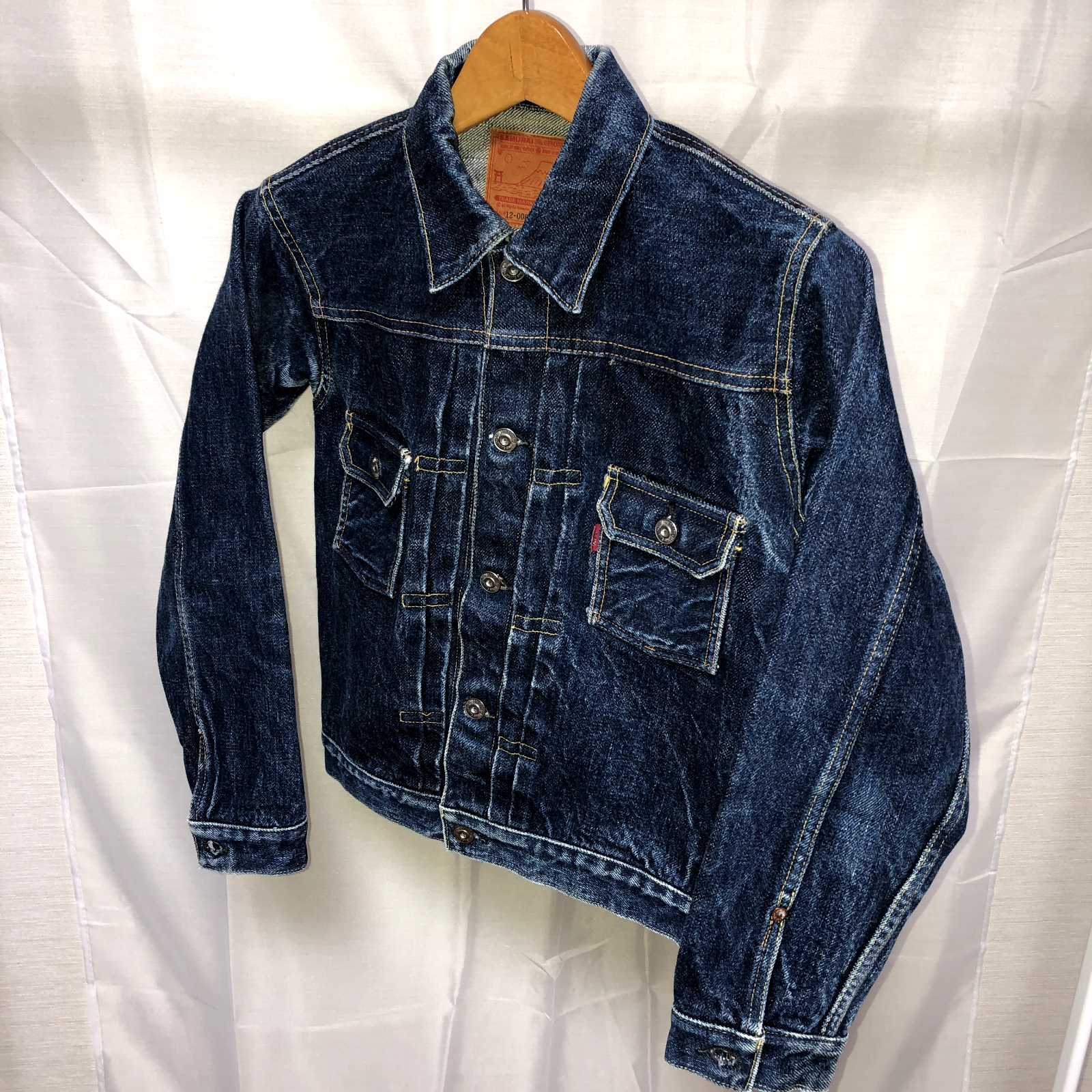 新品未使用 スーピマDENIM JACKET #BEN INDIGO - メルカリ