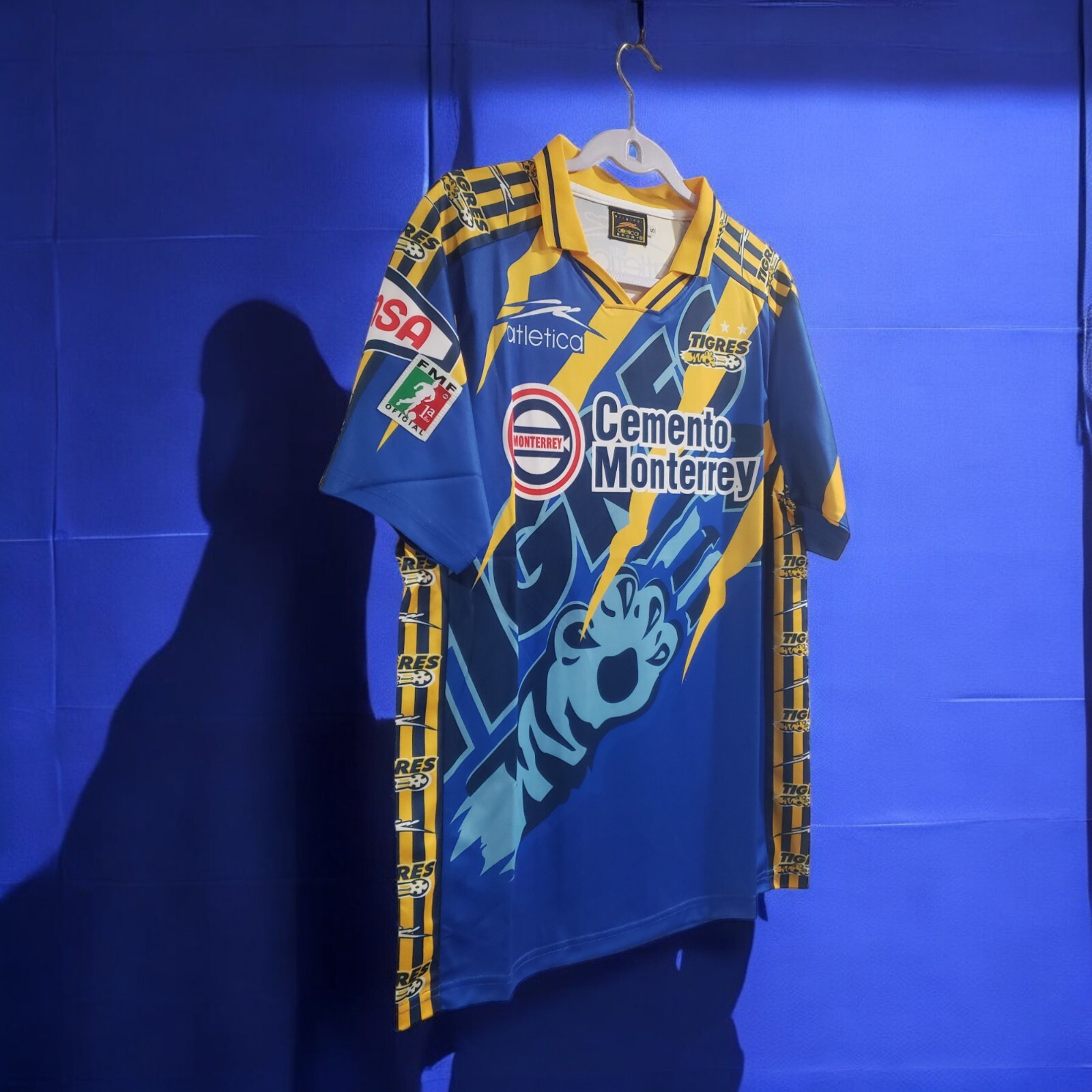 TIGRES UANL AWAY 97/98 Vintage Jersey - Blue - Atletica