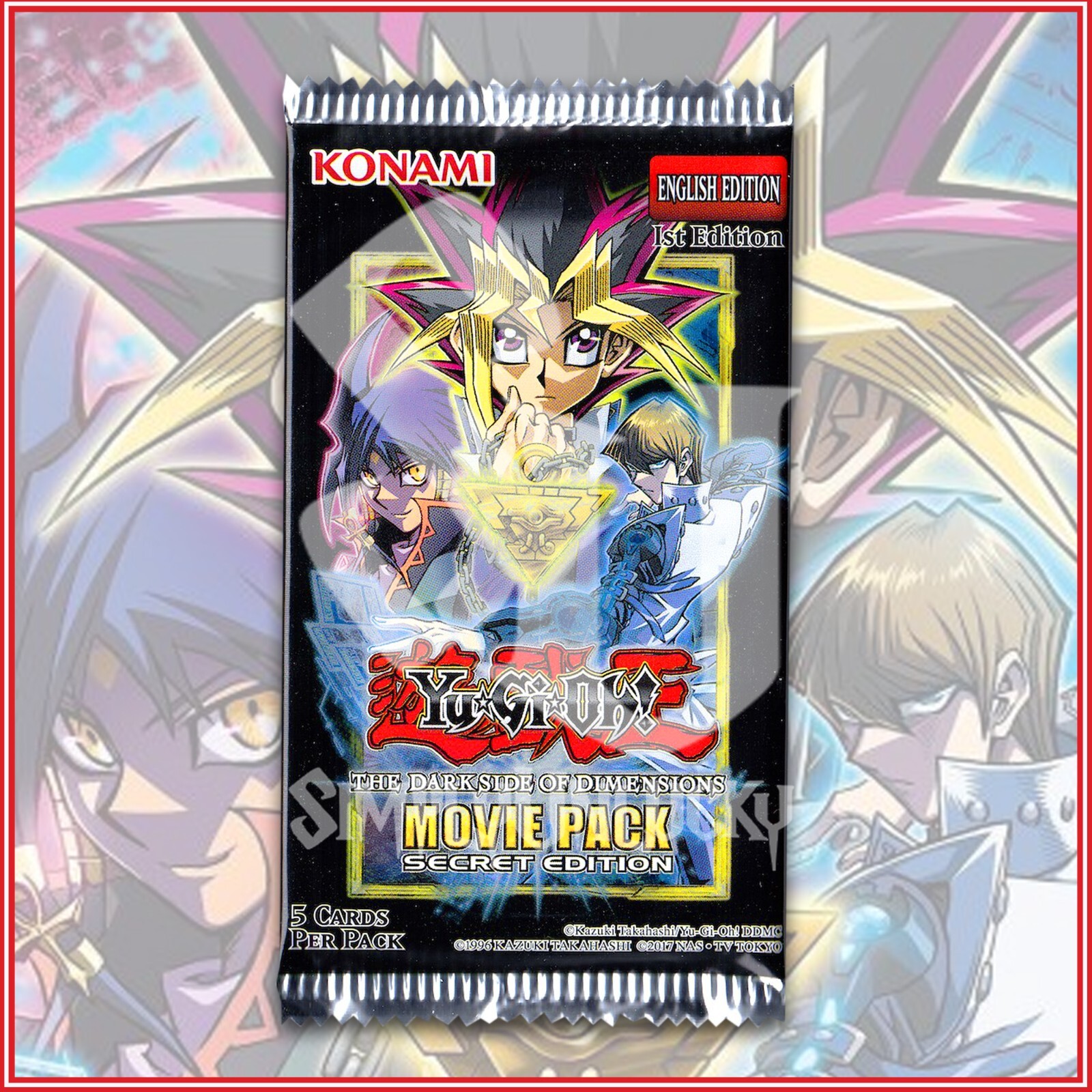 遊戯王THE DARKSIDE OF DIMENSIONS MOVIE PACK Box Yu-Gi-Oh! The Dark