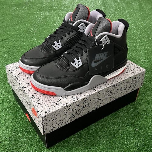 シューズ(男性用) Nike Air Jordan 4 Retro \"Bred Reimagined Amazon.com | NIKE Air Jordan 4 Retro Bred Reimagined Shoes