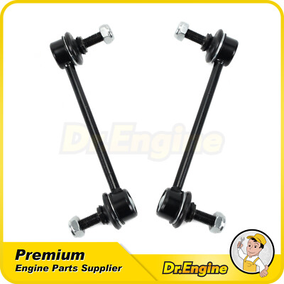 2 Front Stabilizer Sway Bar Link For 09-12 Ford Fusion Lincoln MKZ Mercury Milan