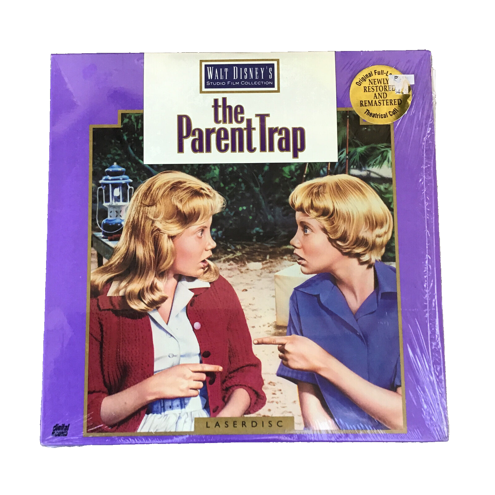 The Parent Trap Laserdisc 1961 Walt Disney Film Haley Mills Maureen O’Hara