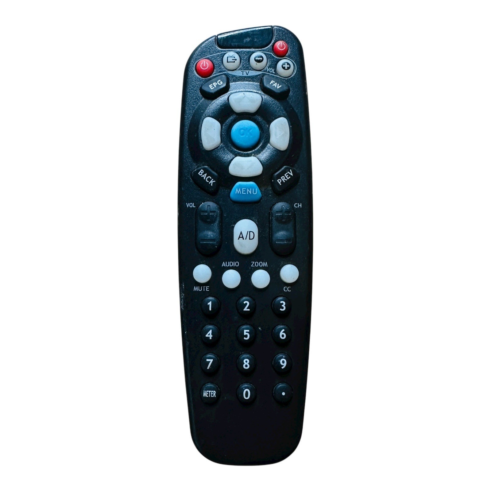 Remote Control Universal TV Television EPG Volume Channel Power Buttons