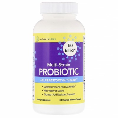 Multi-Strain Probiotic, 50 Billion, 60 Capsules