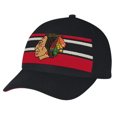 Винтажная структурированная регулируемая шляпа Chicago Blackhawks CCM Reebok