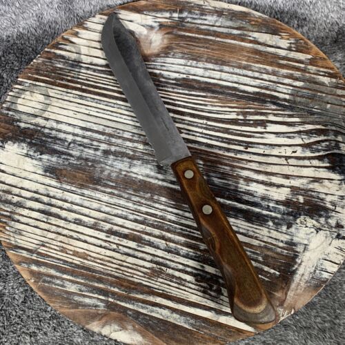 Flint Stainless Vanadium Knife Serrated USA