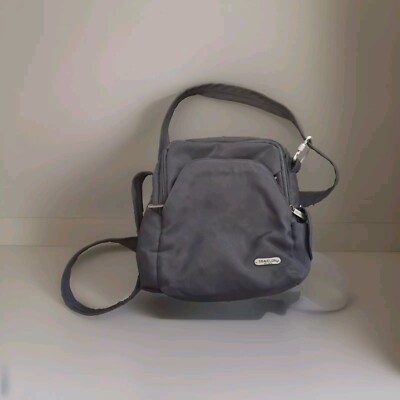 Man Bag Travelon 5 Point Anti-Theft GRAY Travel Security Bag