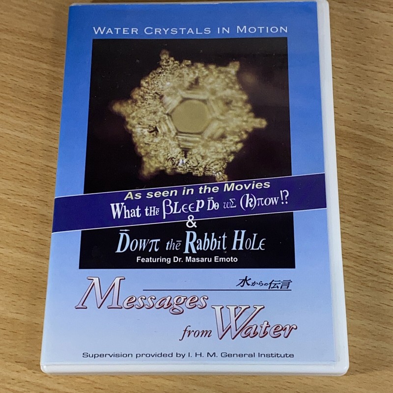 Water Crystals In Motion: Messages From Water Dvd, Dr Masaru Emoto