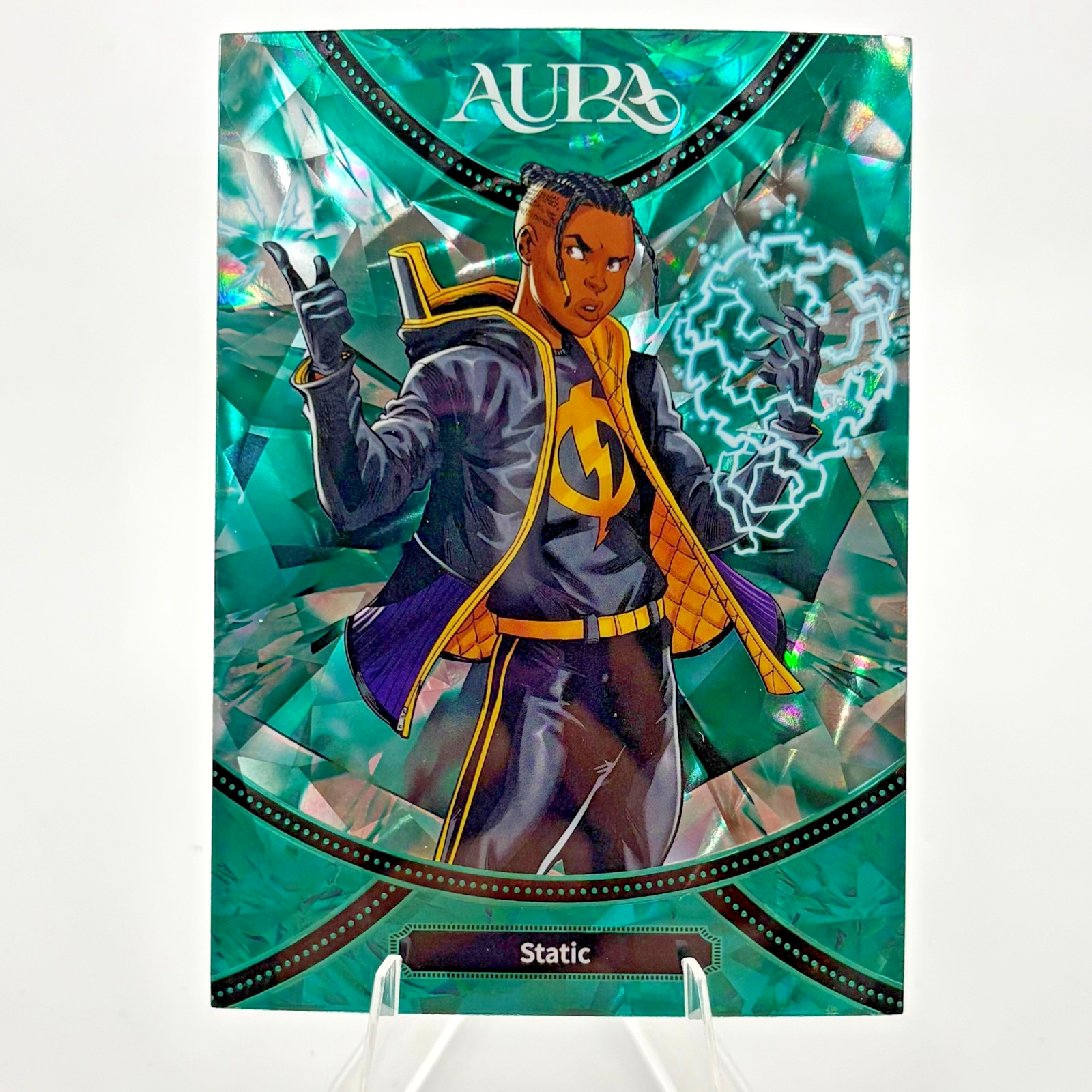 Static Green Gems 15/25 - 2025 Kakawow DC Aura ADC-AGG-27