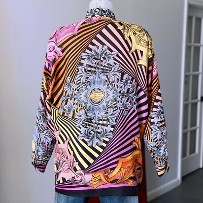 （じゅったそ）GIANNI VERSACE 長袖シャツ 50 じゅったそ）GIANNI VERSACE 長袖シャツ 50 GIANNI VERSACE silk