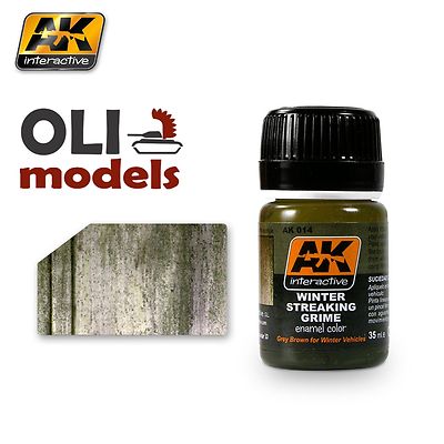 Weathering WINTER STREAKING GRIME Enamel 35ml - AK Interactive 014
