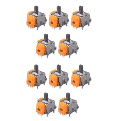 10Pcs 3D Hall Effect Analog Joystick For PS5 Dualsense Controller Accessories