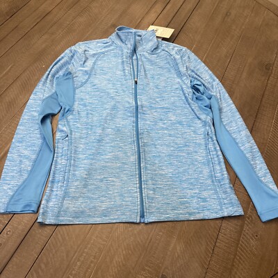 NWT Page & Tuttle Heather Colorblock Layering Jacket Womens Size Medium
