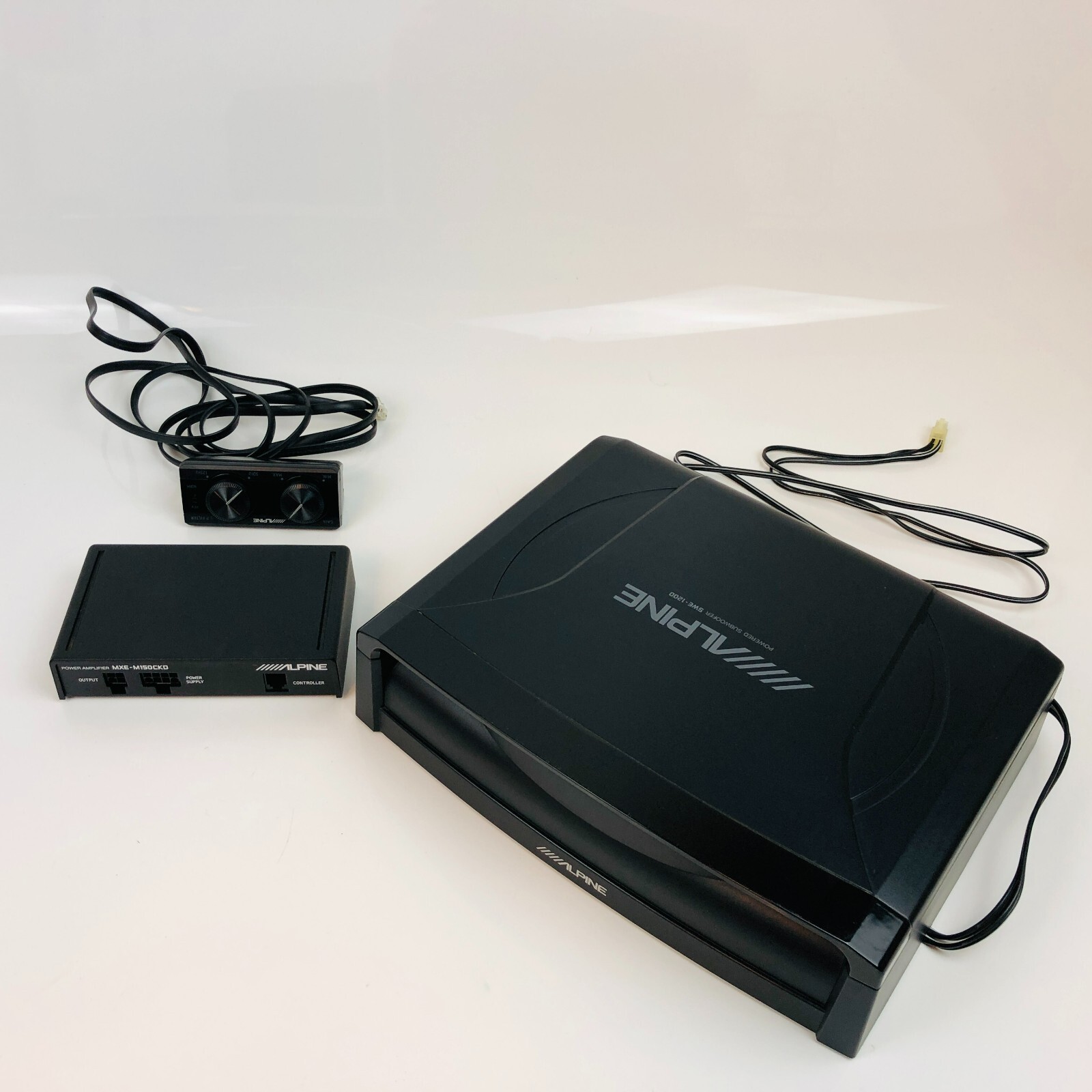 アルパインの車載用サブウーファー SWE-1900 品 【公式通販】