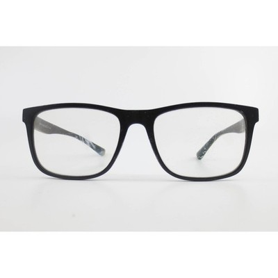 MP 7101 BK Rectangular Matte Black Eyeglass Frames 56-18-140 Mens Womens