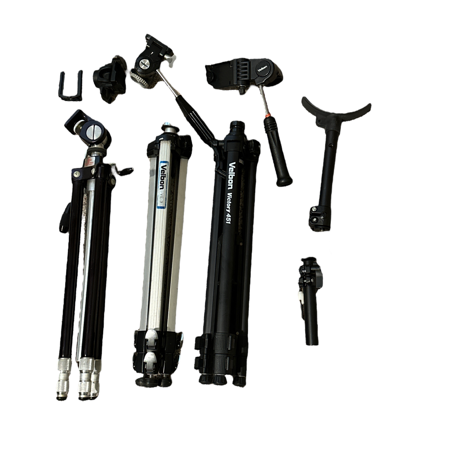 S & Accessories Velbon Victory 451, Velbon Ve3 & Quick-set Regent