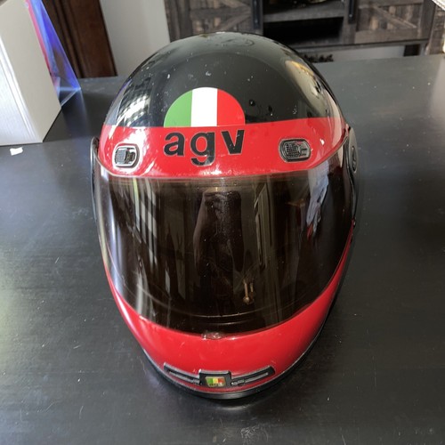 1980s AGV・VALENZA VINTAGE MOTOCROS （AGV HELMET USED）