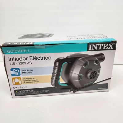 Intex Quick-fill AC Electric Air Pump 110v AC 120v AC Pool Toys Air Mattress
