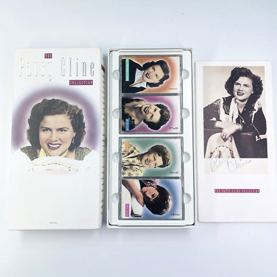 Vintage The Patsy Cline Collection 101 Songs 1-4 Cassettes MCA Records & Booklet