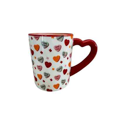 HEB Destination Holiday Texas Conversation Hearts Coffee Mug