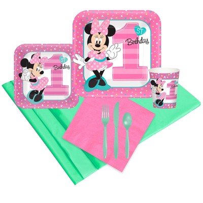 Disney Minnie Mouse Party Supplies Party Pack 404841 Disney Minnie Mouse Party Supplies Party Pack 404841