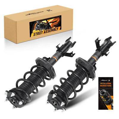 2x Front Struts w/ Coil Springs For Honda CR-V 2007-2010 2011 2012 2013 2014