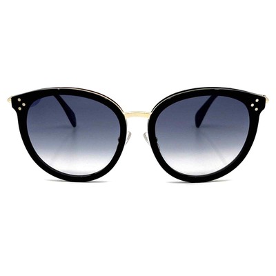 Pre-owned Celine Sunglasses Cl40033f 01b Authentic In Black