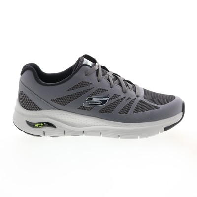 

Skechers Arch Fit Charge Back 232042WW Мужские серые очень широкие кроссовки 9, Серый, Skechers Arch Fit Charge Back