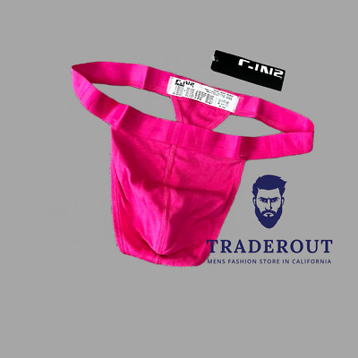C-IN2 men Pelton pink Prime cotton Lyocell Thong underwear size S M